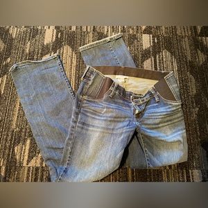 Boot cut maternity jeans